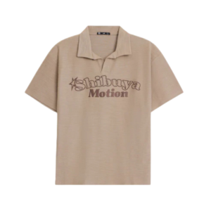 Shibuya Motion Beige Polo Shirt