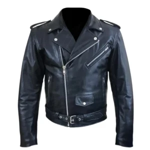 Rebel Rider Black Biker Jacket